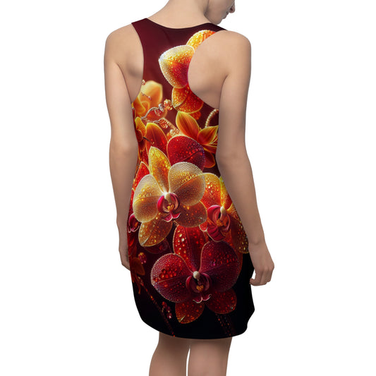 Orchid Floral Racerback Dress - Summer Style for Women