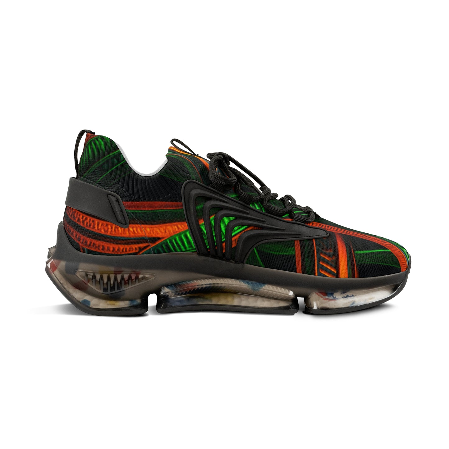 Vibrant Men's Mesh Sneakers | Trendy Athletic Shoes, Casual Footwear, Unique Fashion Sneakers, Stylish Workout Shoes, Holiday Gift