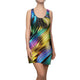 Colorful Abstract Racerback Dress - Perfect for Summer Celebrations