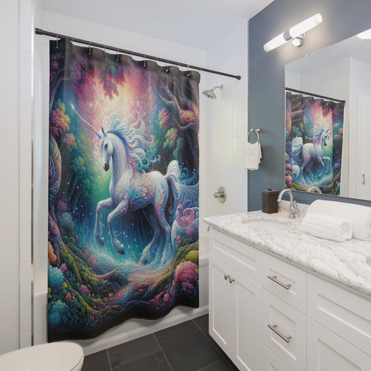 Dream Einhorn Duschvorhang
