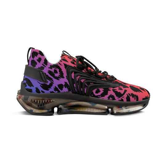 Vibrant Leopard Print Sneakers for Men