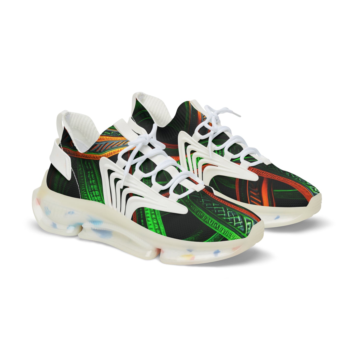 Vibrant Men's Mesh Sneakers | Trendy Athletic Shoes, Casual Footwear, Unique Fashion Sneakers, Stylish Workout Shoes, Holiday Gift