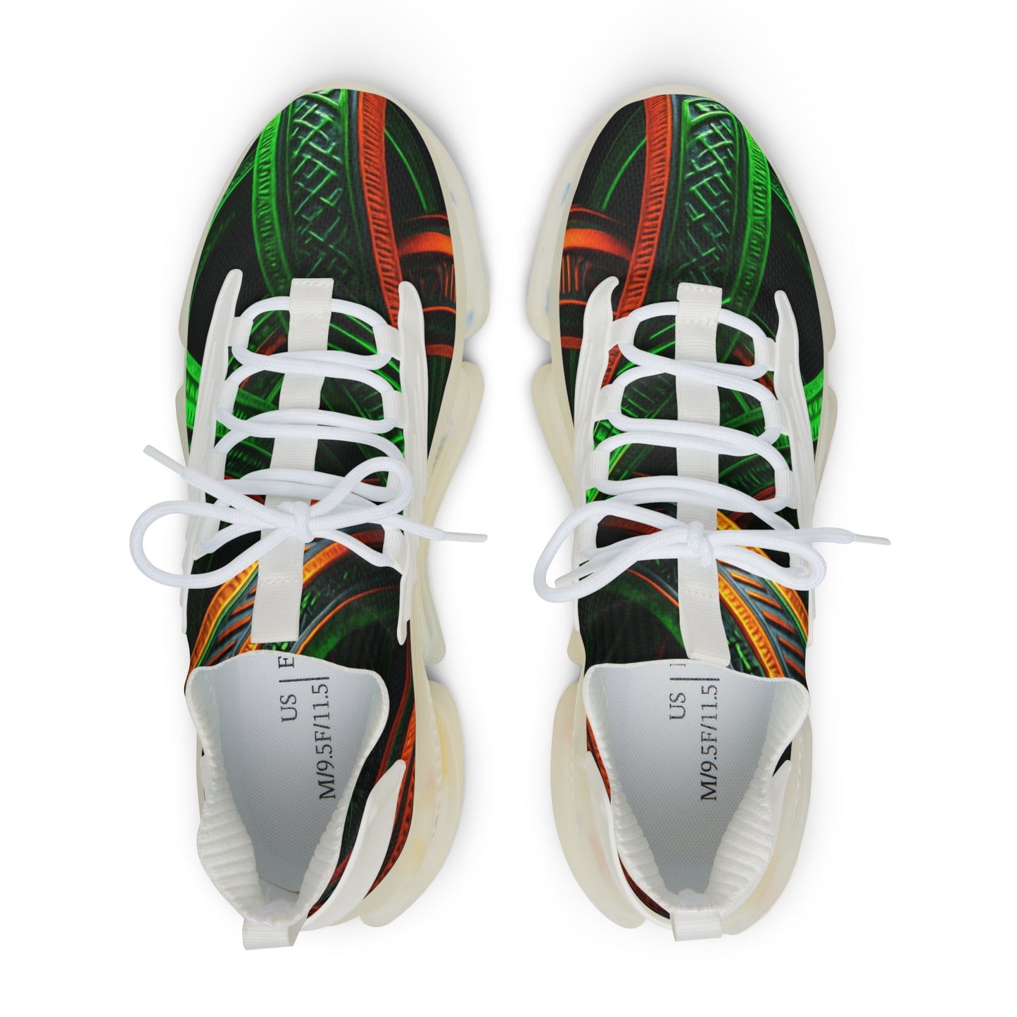 Vibrant Men's Mesh Sneakers | Trendy Athletic Shoes, Casual Footwear, Unique Fashion Sneakers, Stylish Workout Shoes, Holiday Gift