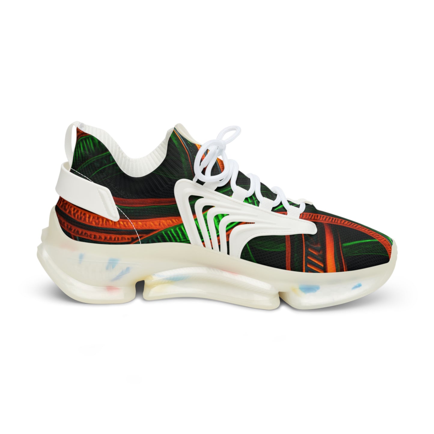Vibrant Men's Mesh Sneakers | Trendy Athletic Shoes, Casual Footwear, Unique Fashion Sneakers, Stylish Workout Shoes, Holiday Gift