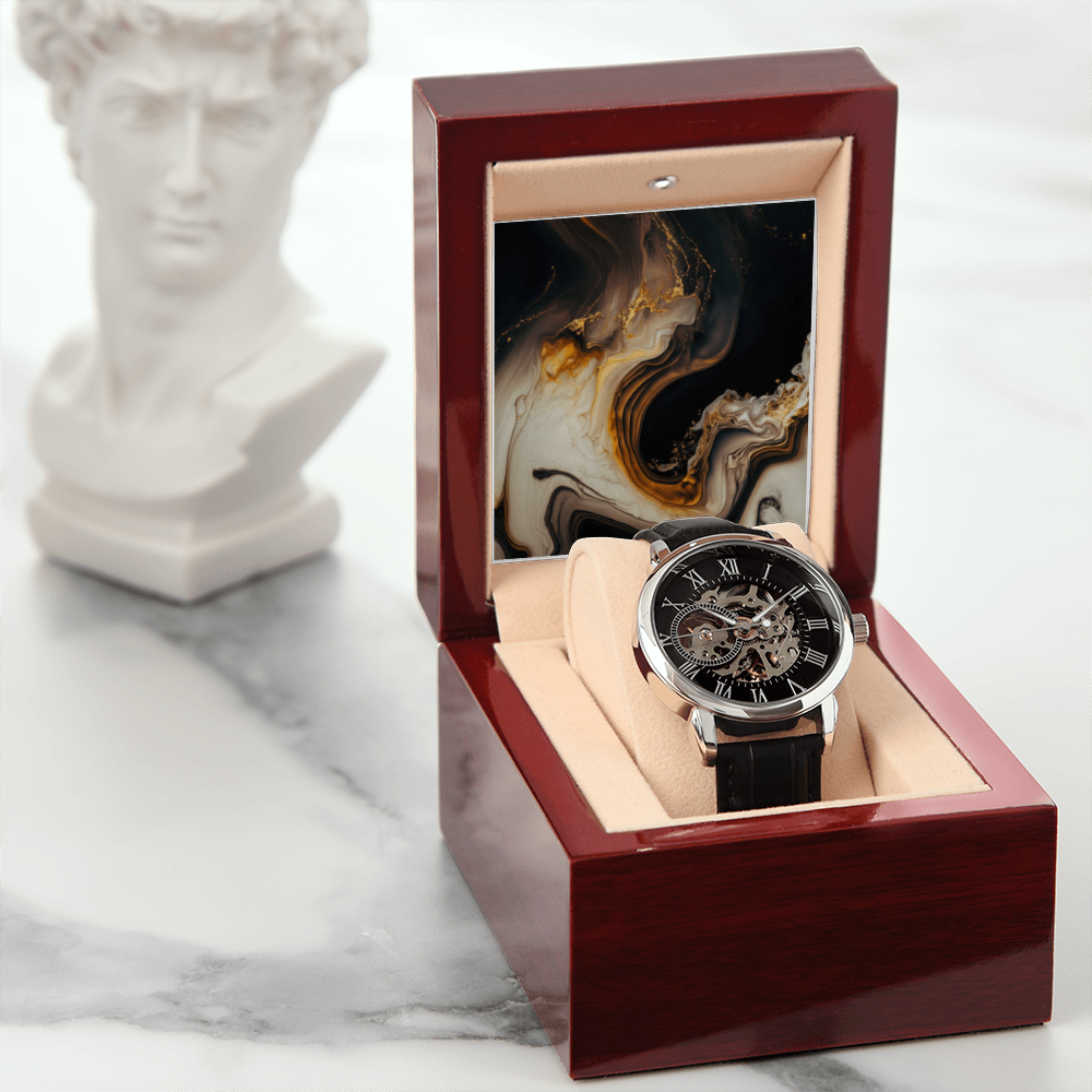 Durchbrochene Uhr