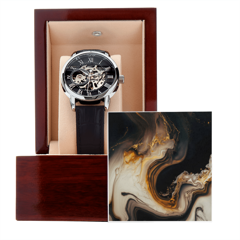 Durchbrochene Uhr