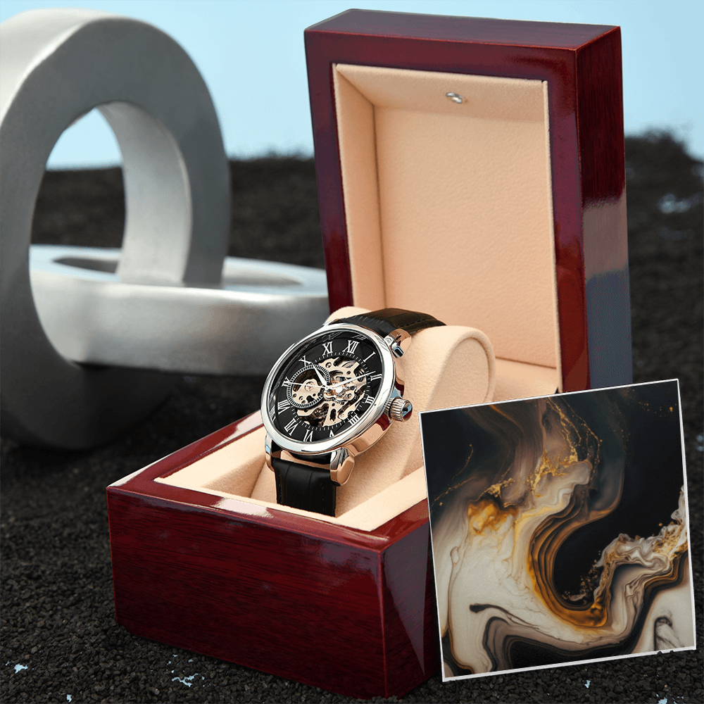 Durchbrochene Uhr