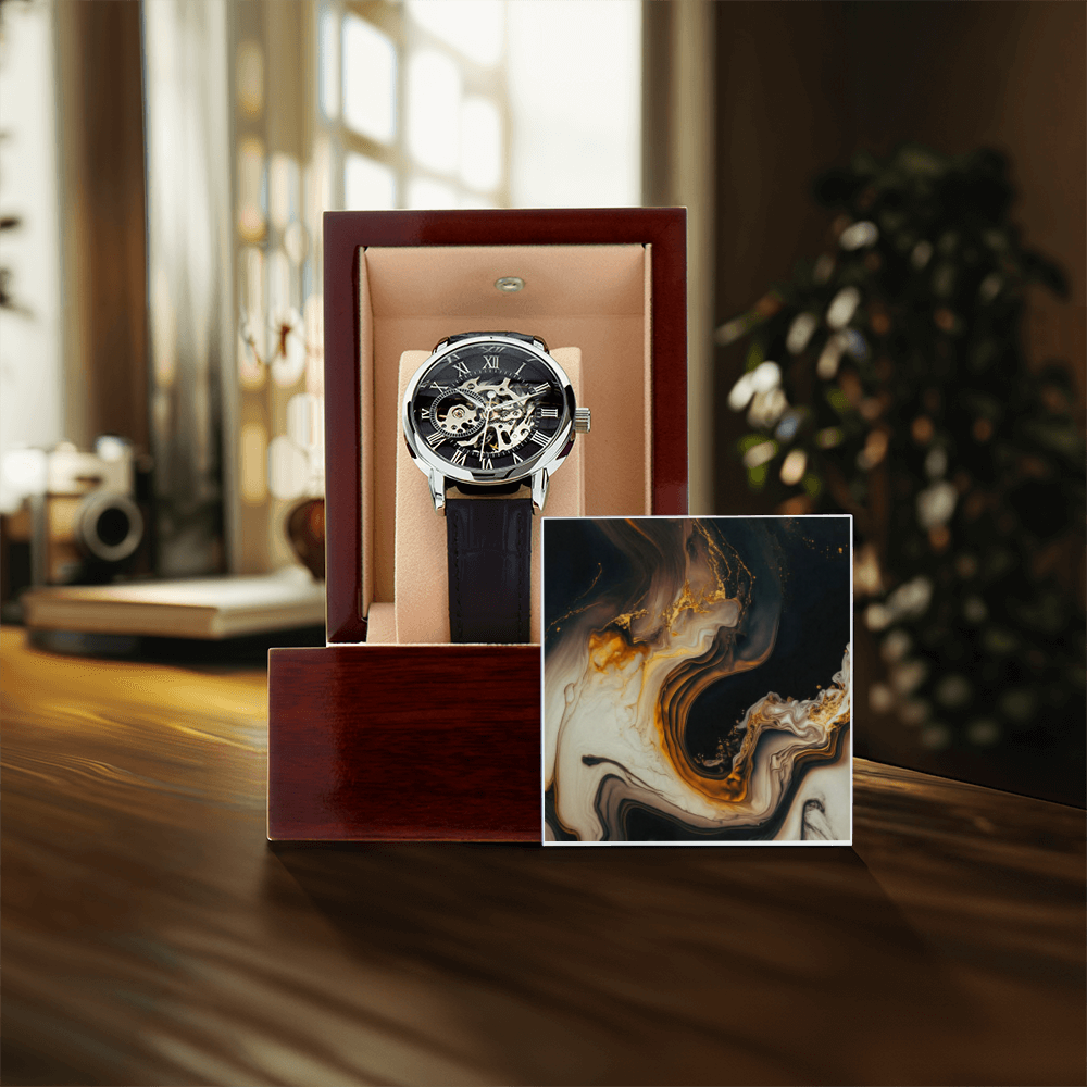 Durchbrochene Uhr