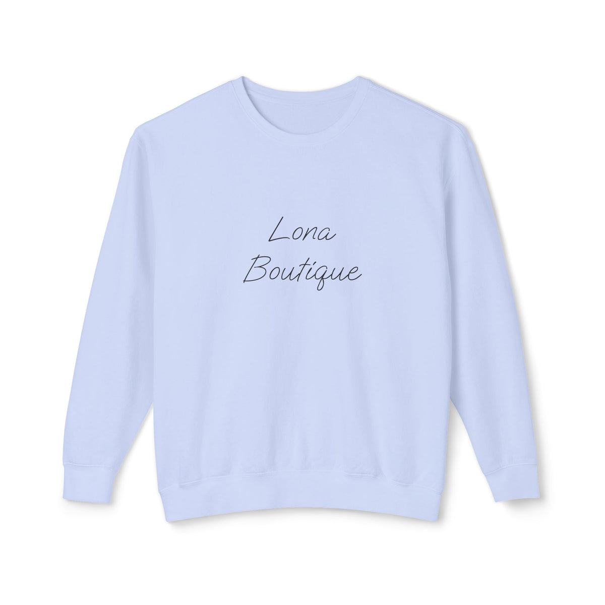 Lona Boutique Sweatshirt mit minimalistischem Logo