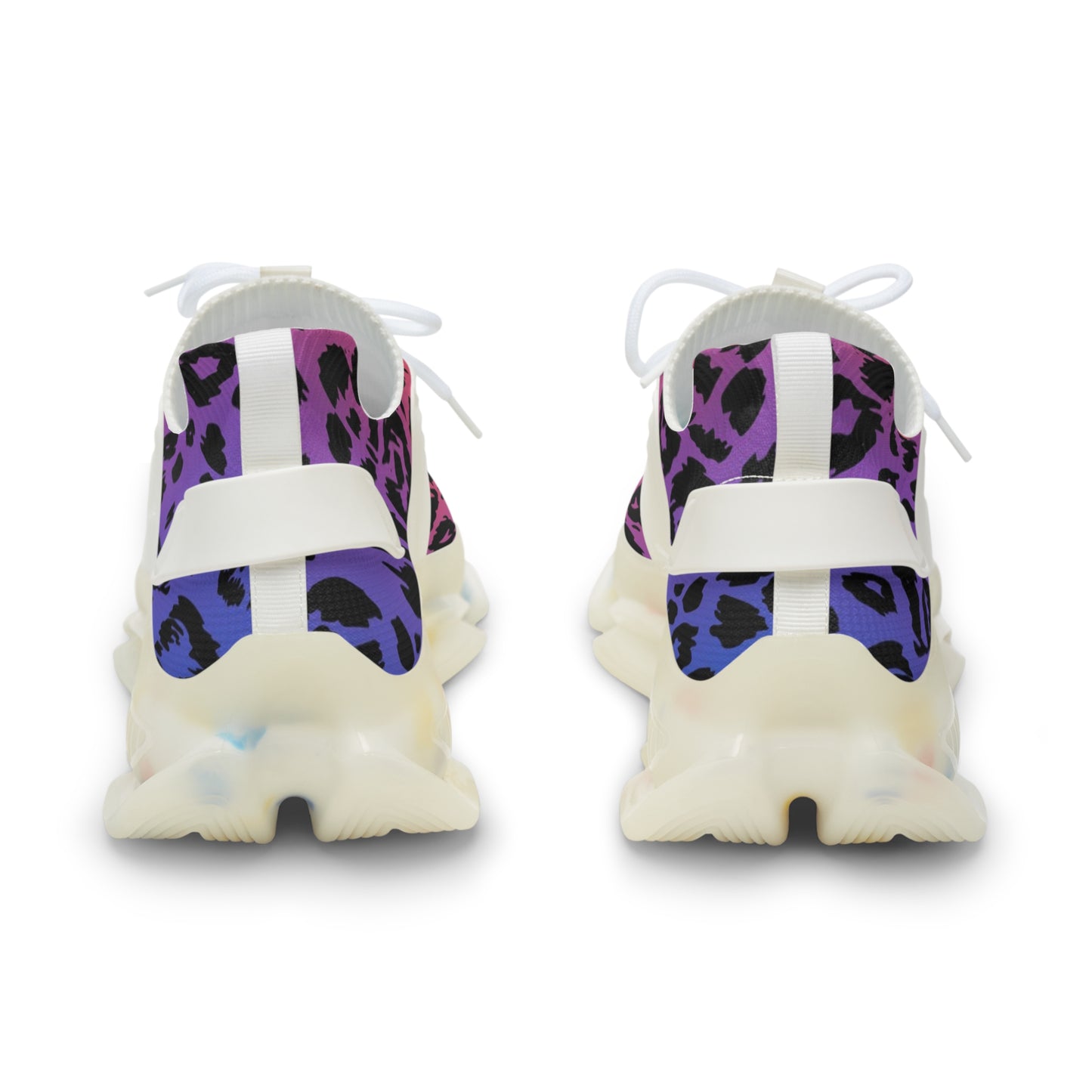 Vibrant Leopard Print Sneakers for Men