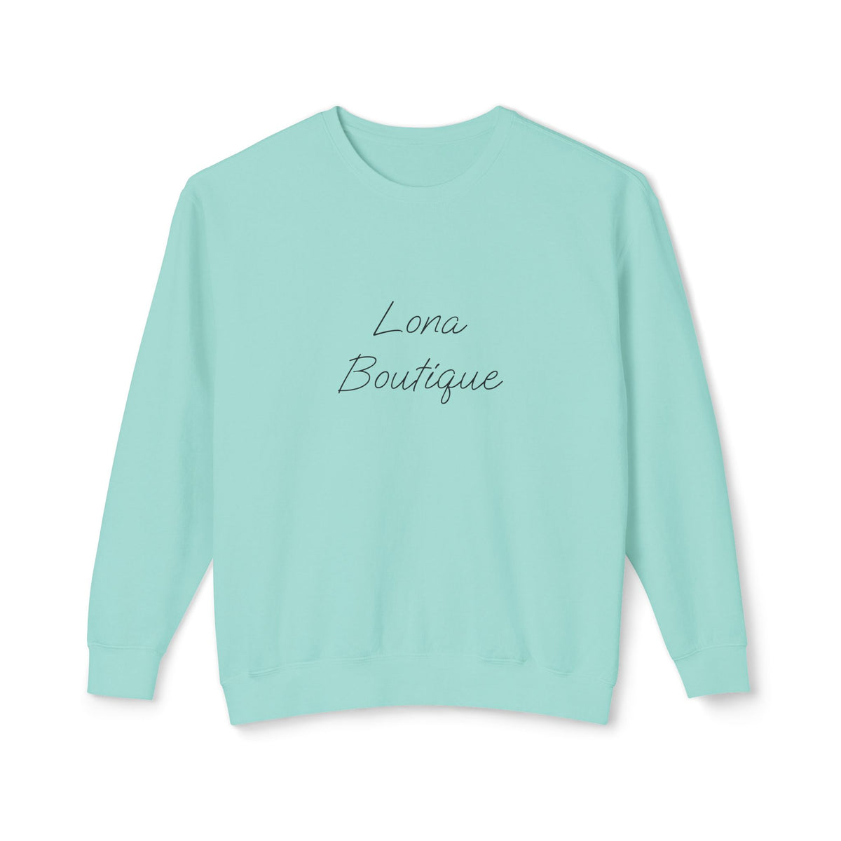 Lona Boutique Sweatshirt mit minimalistischem Logo
