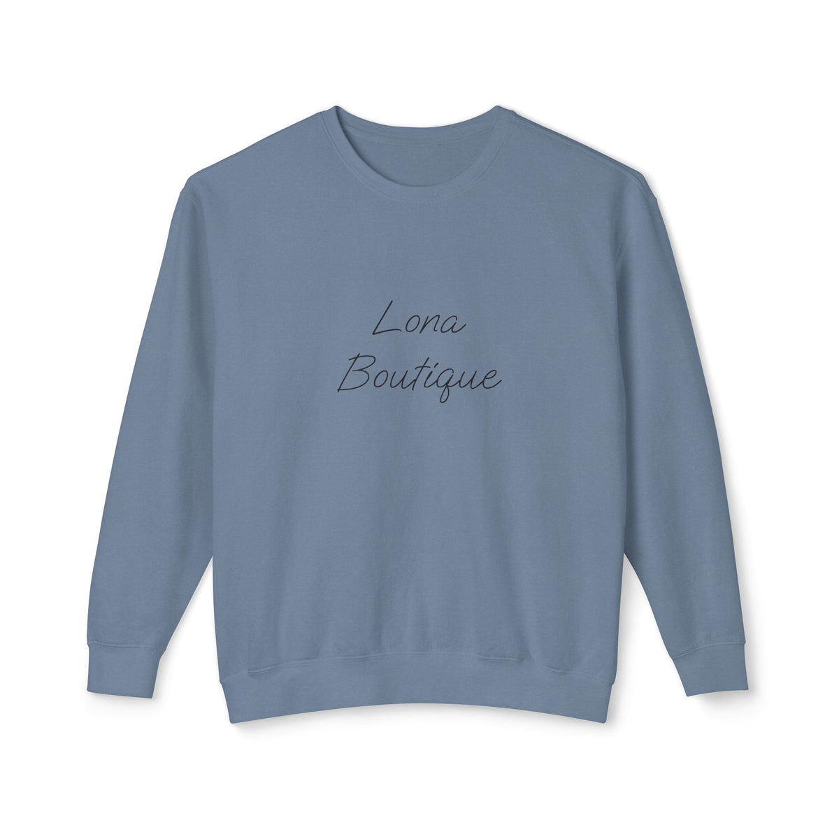 Lona Boutique Sweatshirt mit minimalistischem Logo