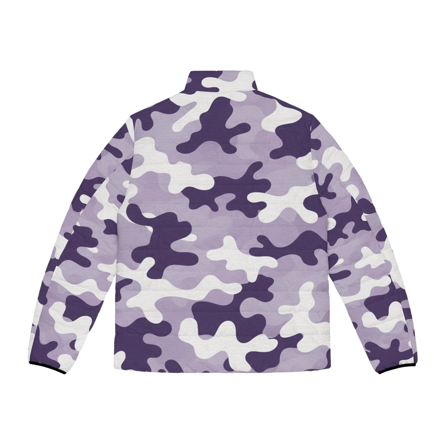 Purple Camo Puffer Jacket