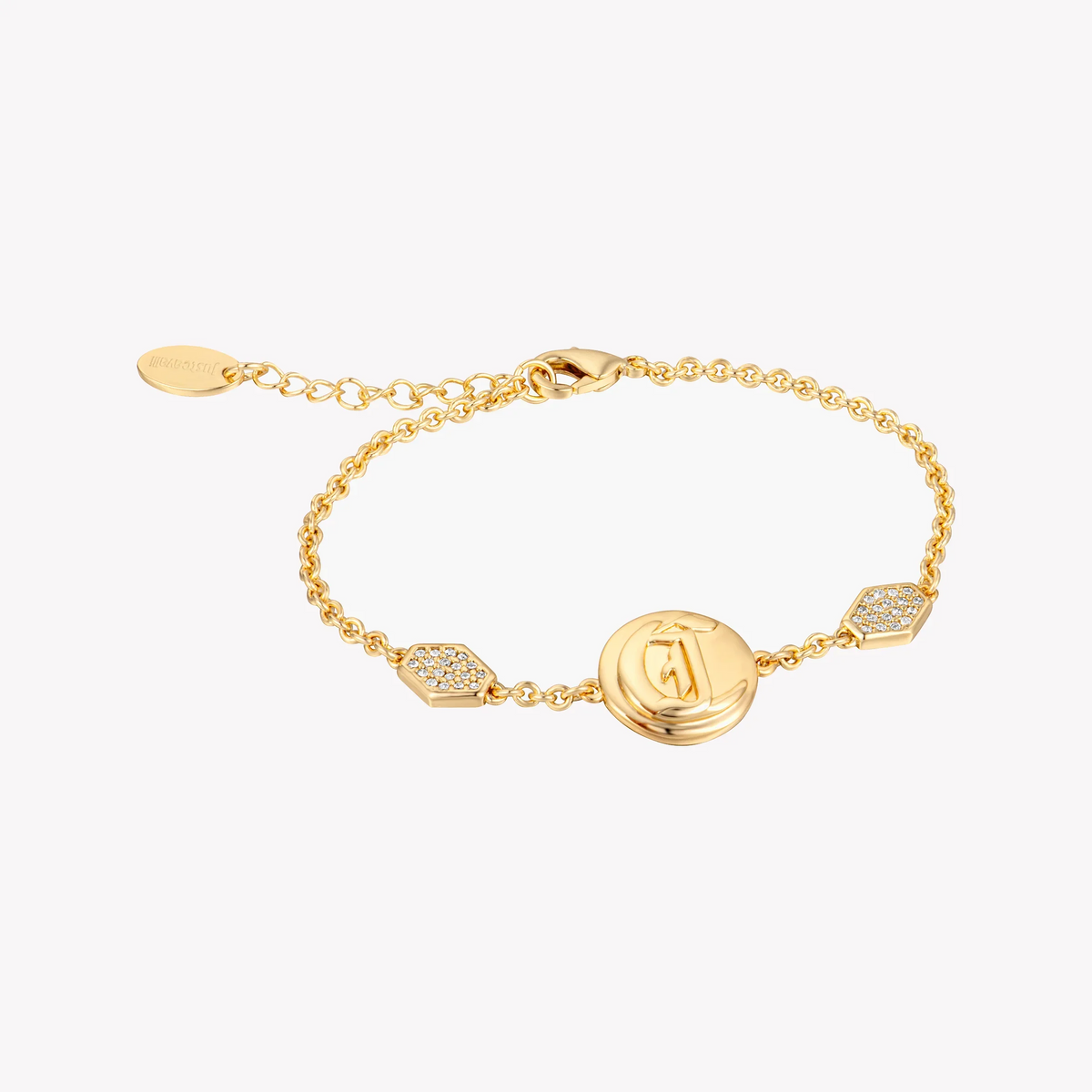 Just Cavalli Women's Gold Watch, Turquoise Dial | Jc1l332m0065