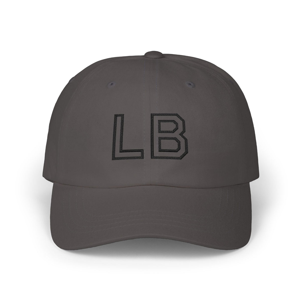 LB Monogramm – Bestickte Dad Cap mit verstellbarem Verschluss
