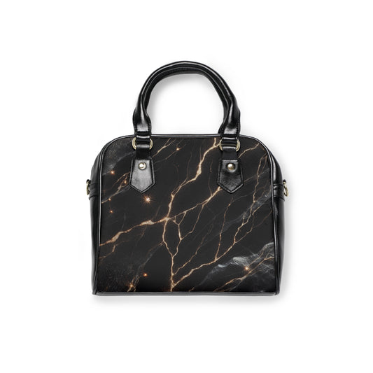 Elegant Marble Shoulder Handbag, Chic Tote, Fashion Purse, Stylish Everyday Bag, Gift for Her, Date Night Accessory