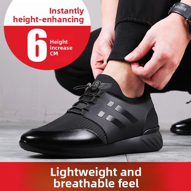 Herren Sneaker mit Höhenzuwachs – Bequeme Freizeitschuhe