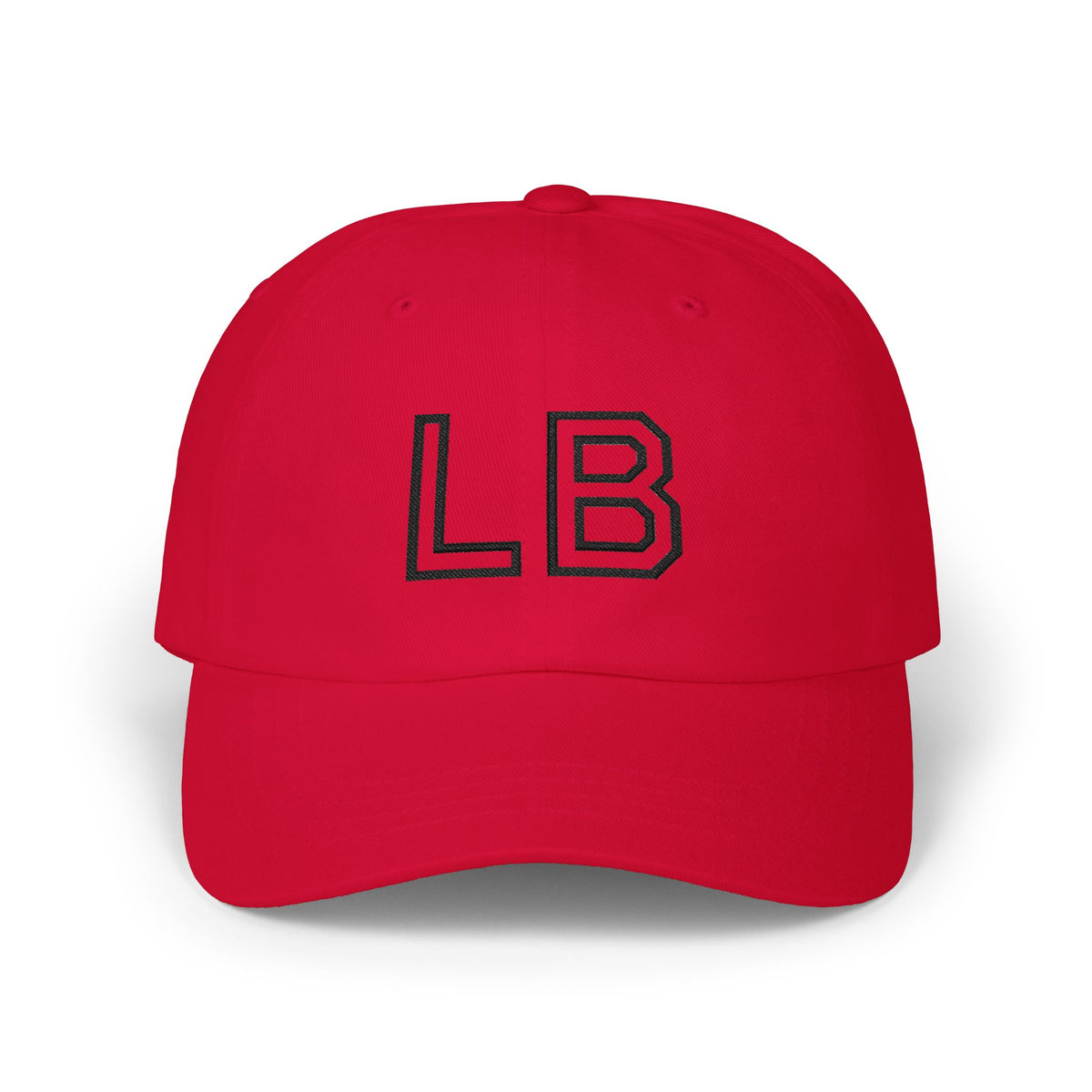 LB Monogramm – Bestickte Dad Cap mit verstellbarem Verschluss