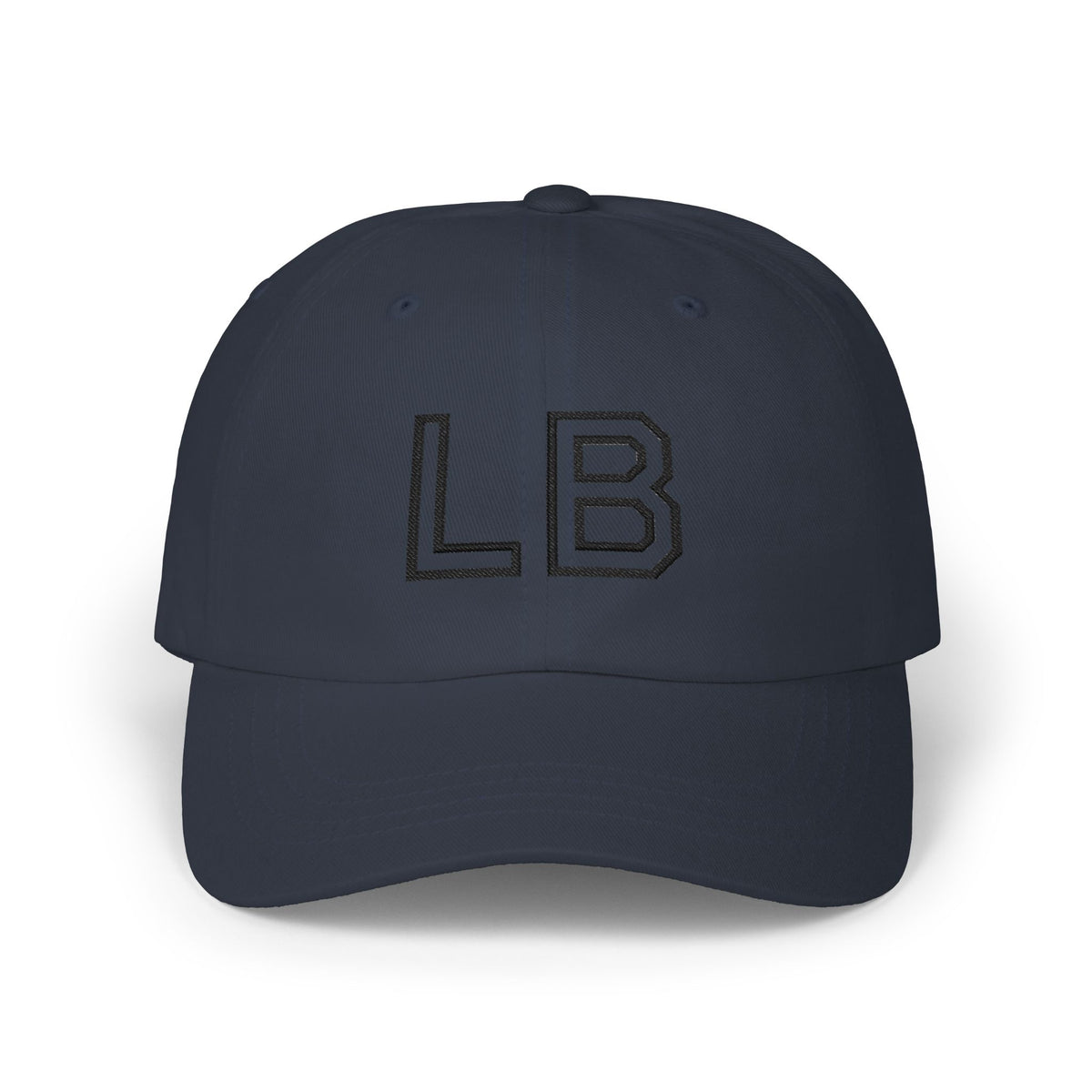 LB Monogramm – Bestickte Dad Cap mit verstellbarem Verschluss