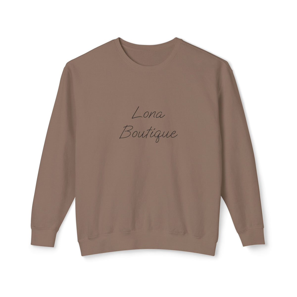 Lona Boutique Sweatshirt mit minimalistischem Logo