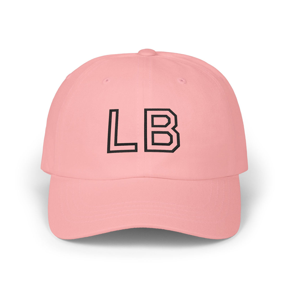 LB Monogramm – Bestickte Dad Cap mit verstellbarem Verschluss
