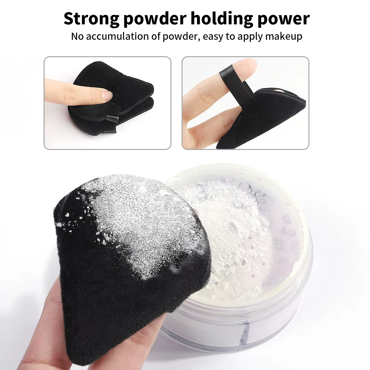 29Pcs Makeup Tool Kit 20 Pcs Makeup Brushes+9 Pc Makeup Sponge Air Cushion Powder Puff Finger Puff Set Portable Makeup Tool