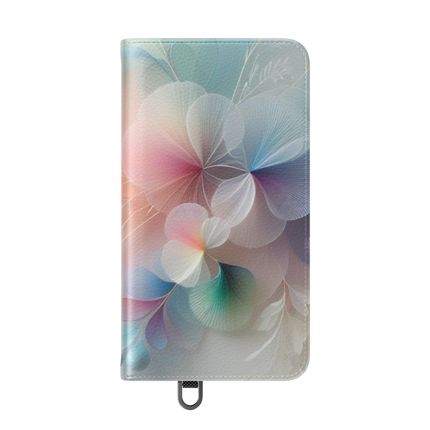 Floral Dream Flip Phone Case - Pastel Watercolor Wallet Cover