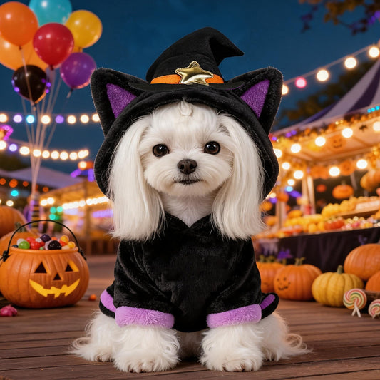 Halloween-Kostüm für Katzen und kleine Hunde