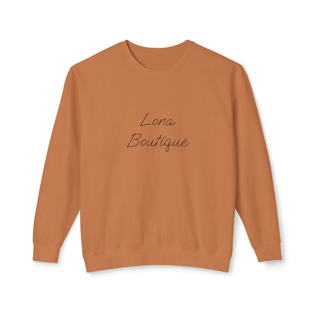 Lona Boutique Sweatshirt mit minimalistischem Logo