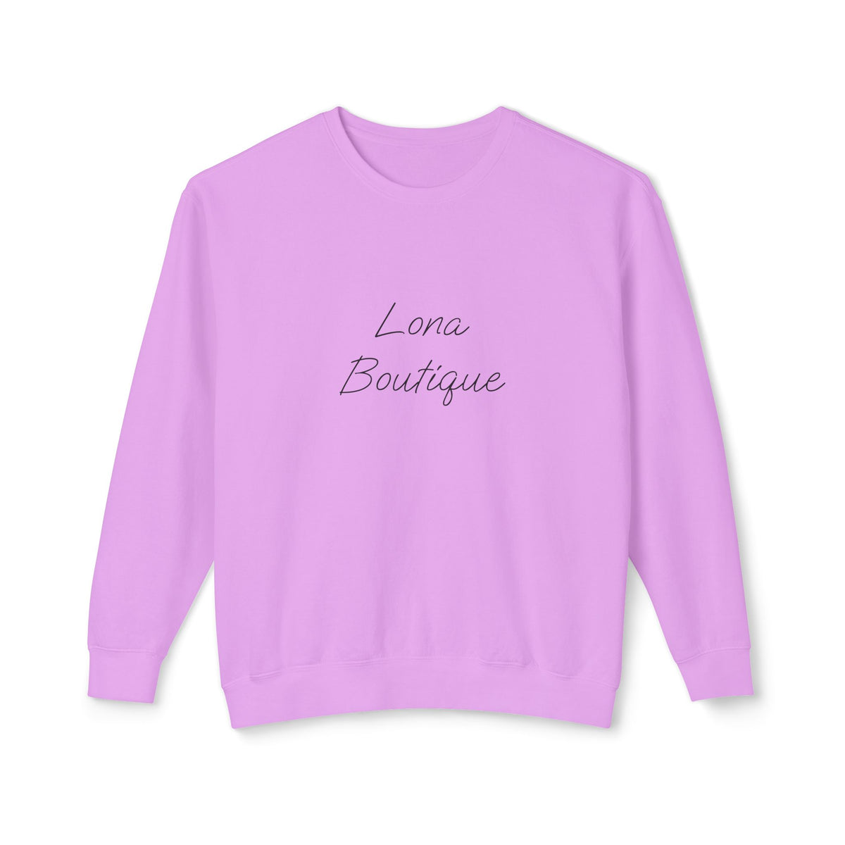 Lona Boutique Sweatshirt mit minimalistischem Logo