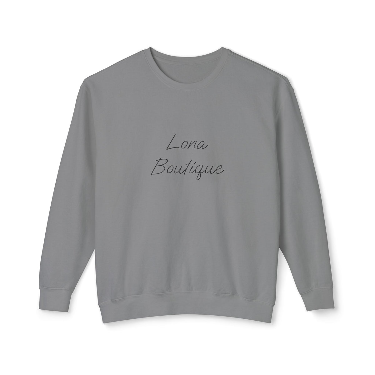 Lona Boutique Sweatshirt mit minimalistischem Logo