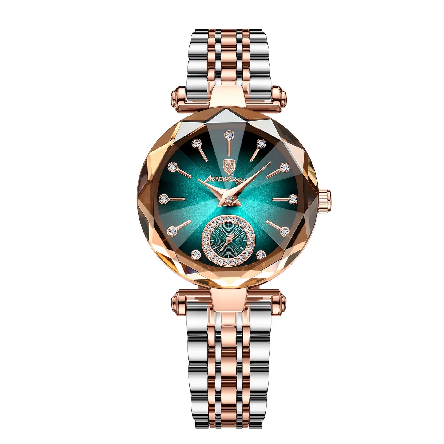 Luxury Watches for Ladies Top Brand Stainless Steel Waterproof Quartz Female Wrist Watch Relogio Feminino Girl Gift+Box