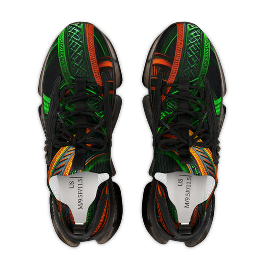 Vibrant Men's Mesh Sneakers | Trendy Athletic Shoes, Casual Footwear, Unique Fashion Sneakers, Stylish Workout Shoes, Holiday Gift
