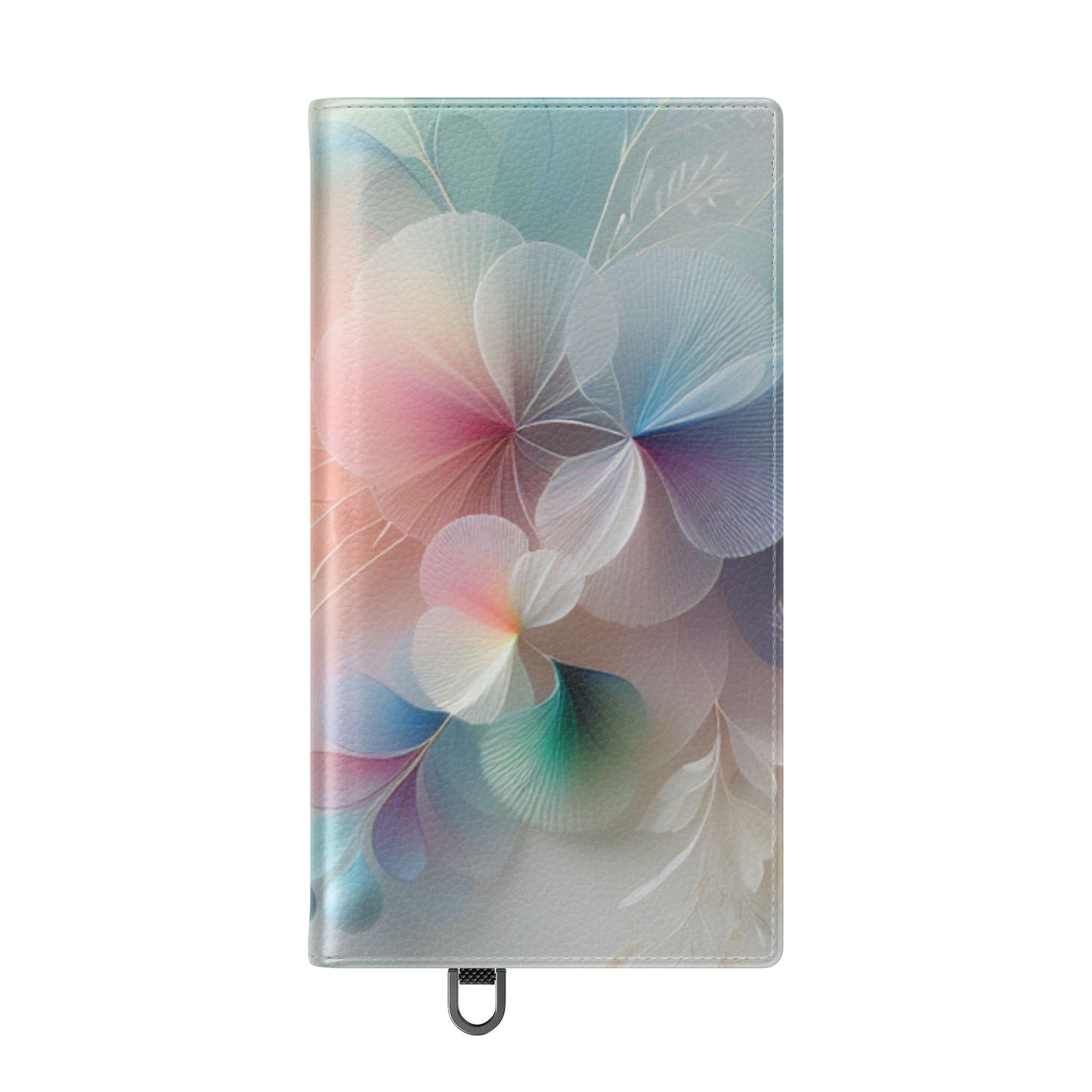 Floral Dream Flip Phone Case - Pastel Watercolor Wallet Cover