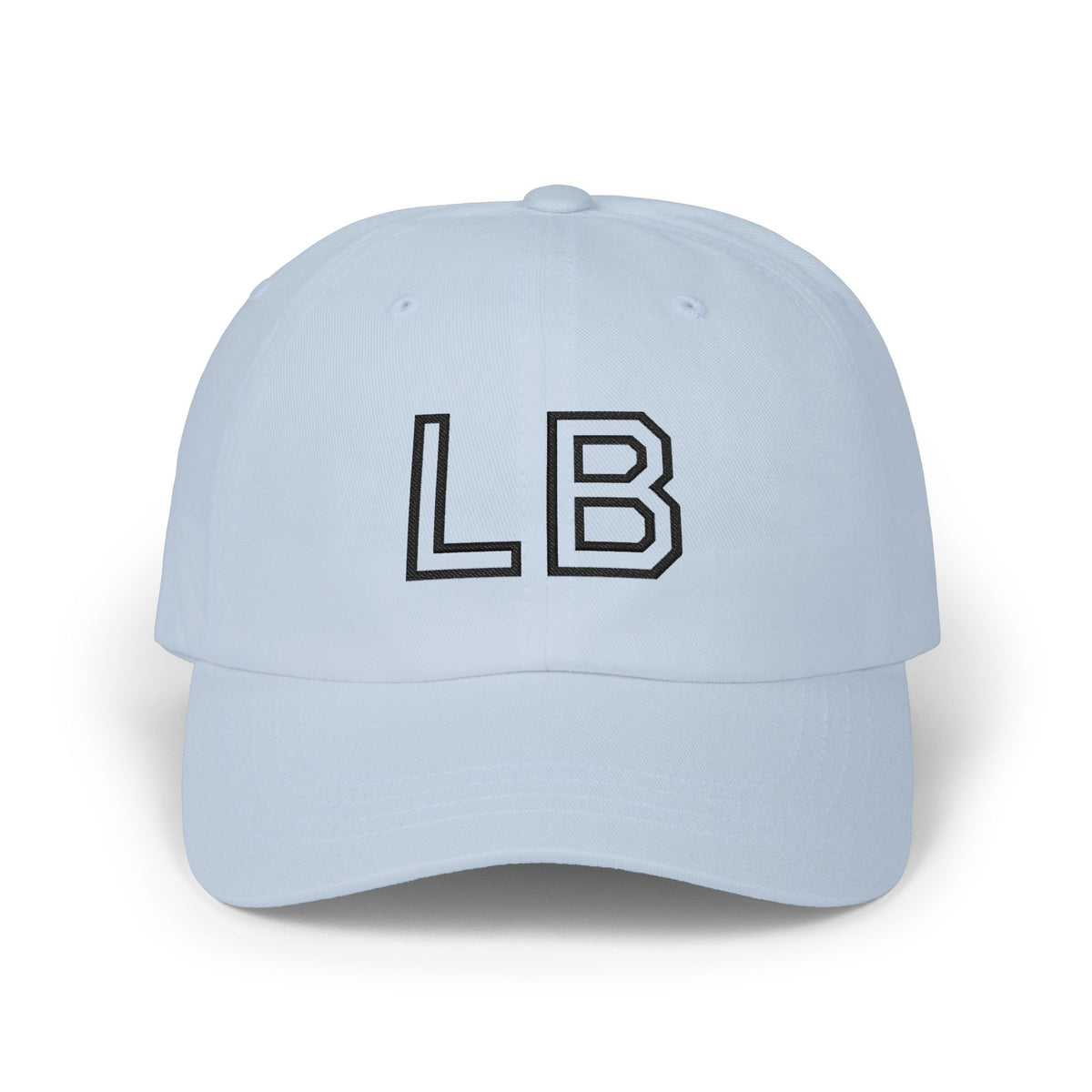 LB Monogramm – Bestickte Dad Cap mit verstellbarem Verschluss