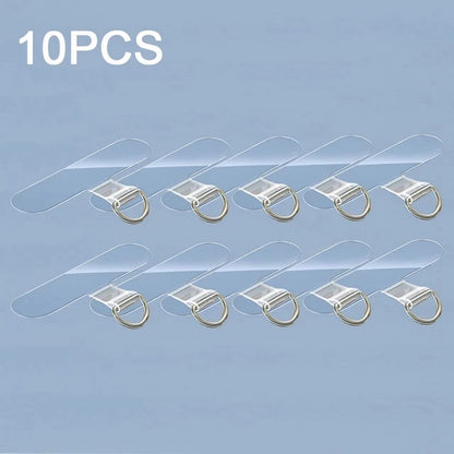 10/5/1Pcs Universal Tpu Mobile Phone Anti-Lost Lanyard Card Gasket Nylon Detachable Phone Hanging Cord Strap Patch Tether Pad