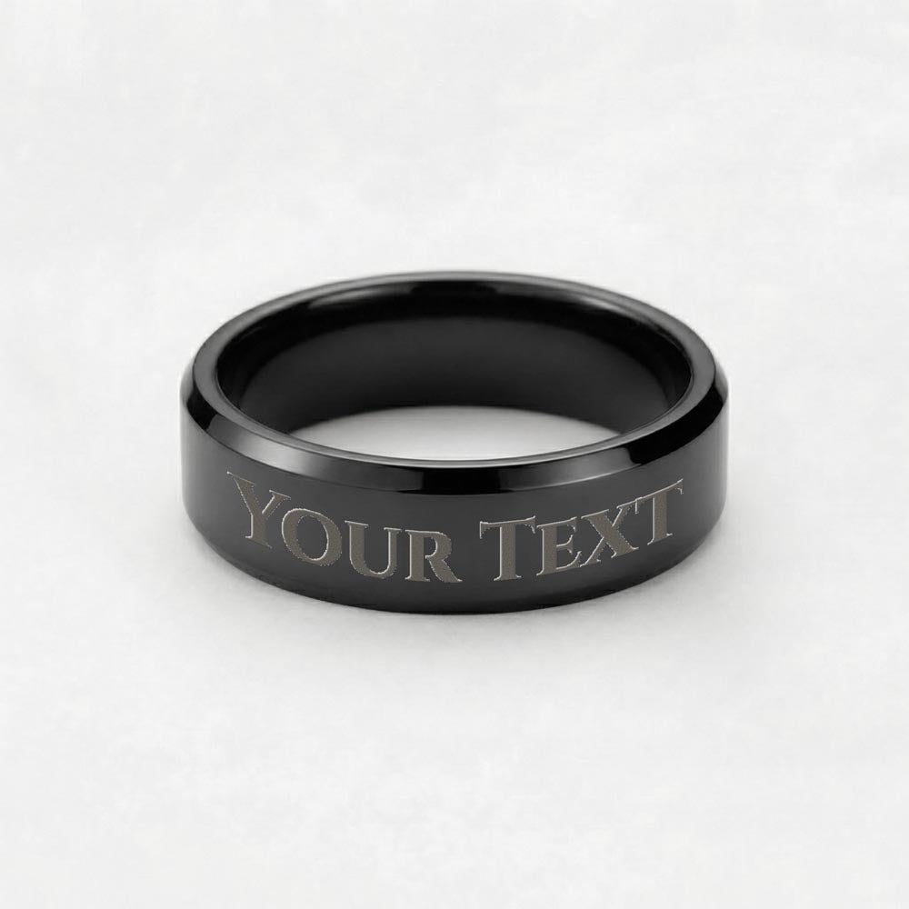 Gravierter Herrenring