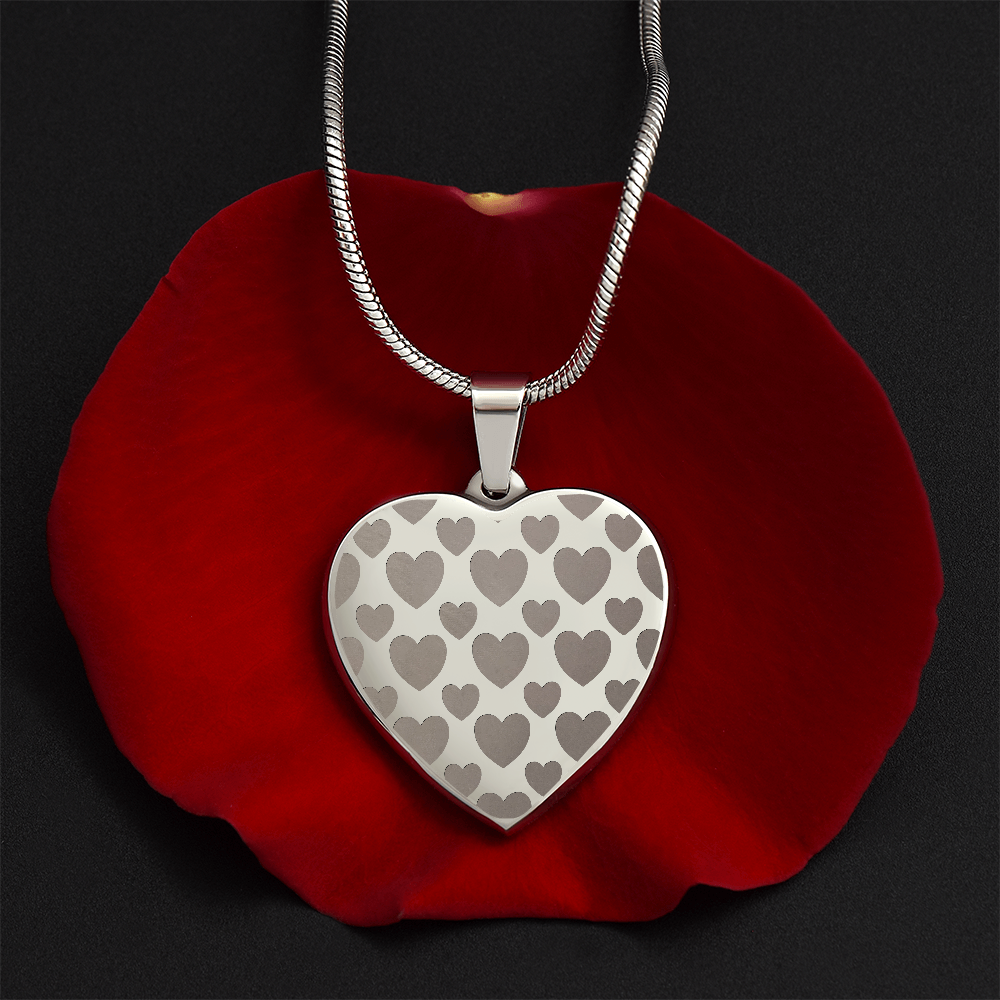 Herzkette mit Gravur