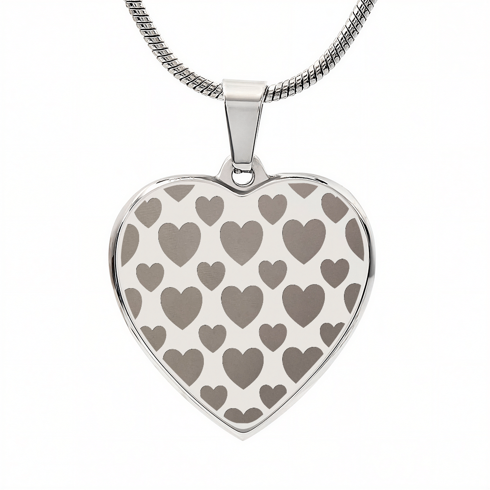 Herzkette mit Gravur