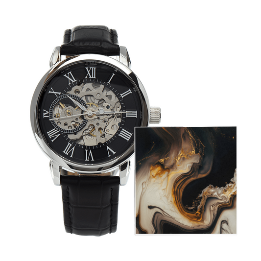 Durchbrochene Uhr