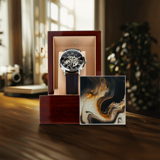Durchbrochene Uhr