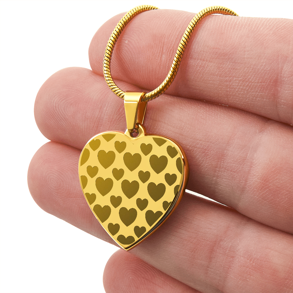 Herzkette mit Gravur