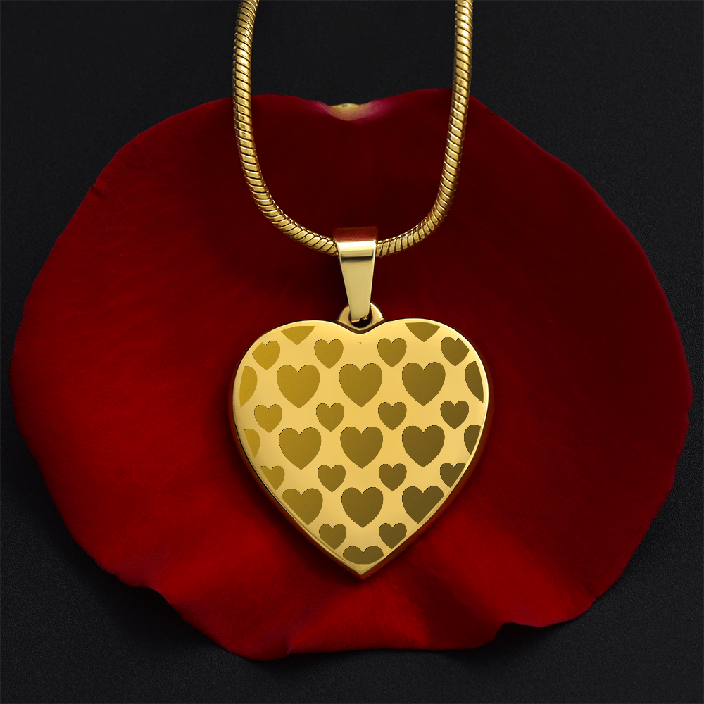 Herzkette mit Gravur