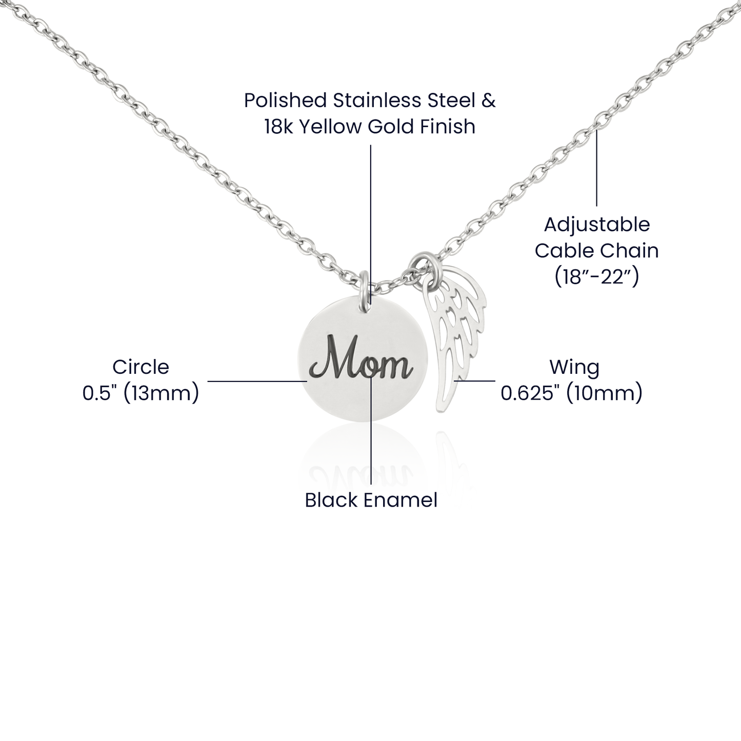 Memorial Necklace – Mom