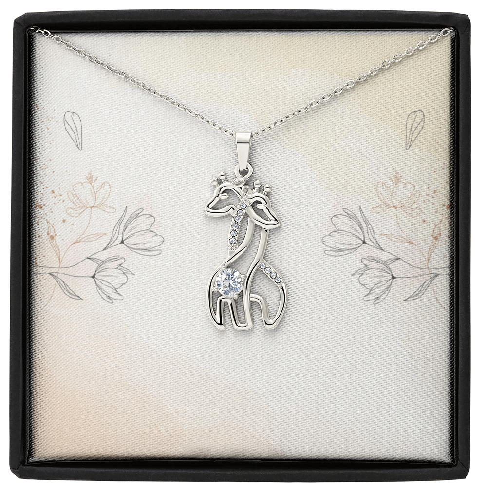 Die liebenden Giraffen Kette