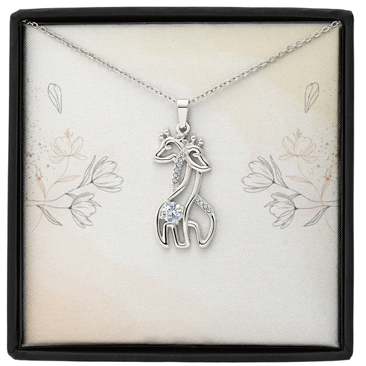 Die liebenden Giraffen Kette