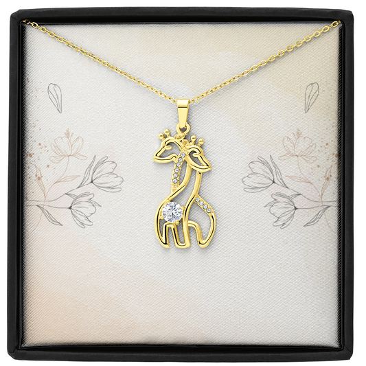 Die liebenden Giraffen Kette