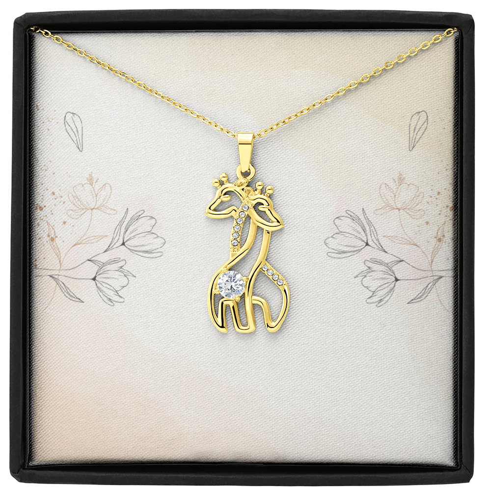 Die liebenden Giraffen Kette