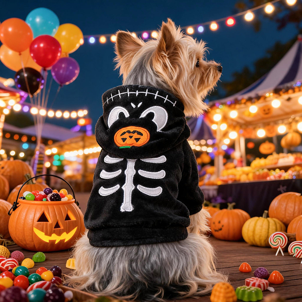 Halloween-Kostüm für Katzen und kleine Hunde