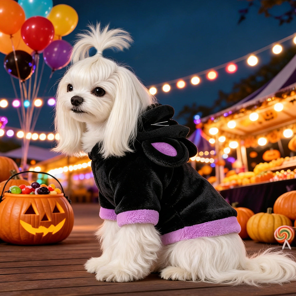 Halloween-Kostüm für Katzen und kleine Hunde